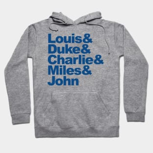 The American Jazz Legends Hoodie